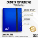 Carpeta Top Deck 360 Azul