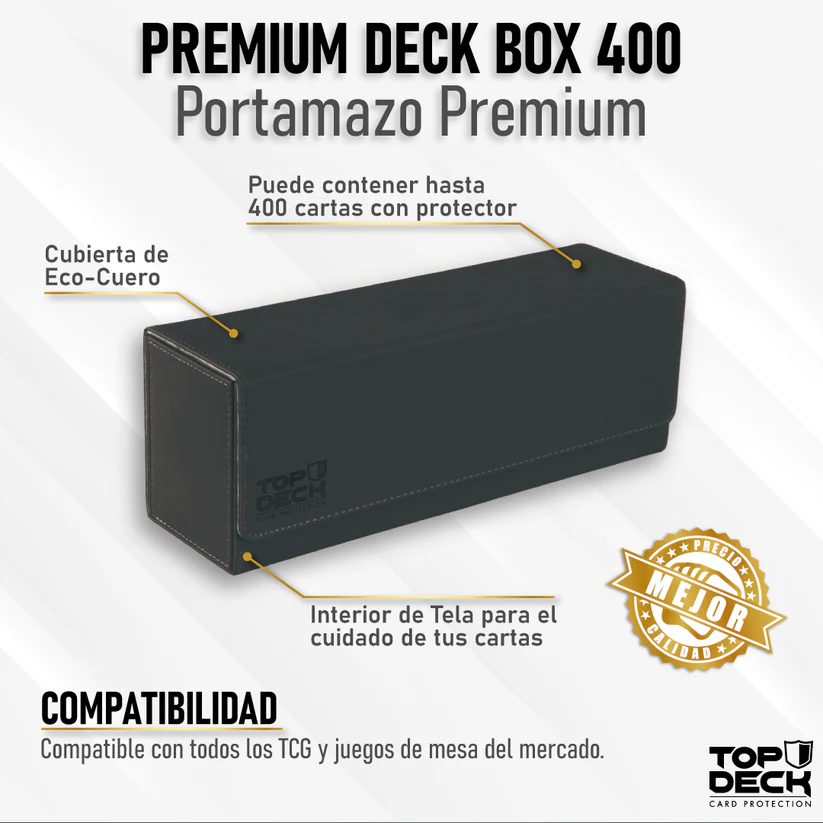 Accesorio - Premium Top Box 400 Negro