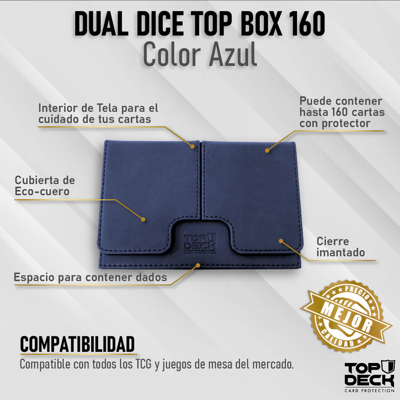 Accesorio - Dual Dice Top Box 160 Azul