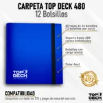 Carpeta Top Deck 480 Azul