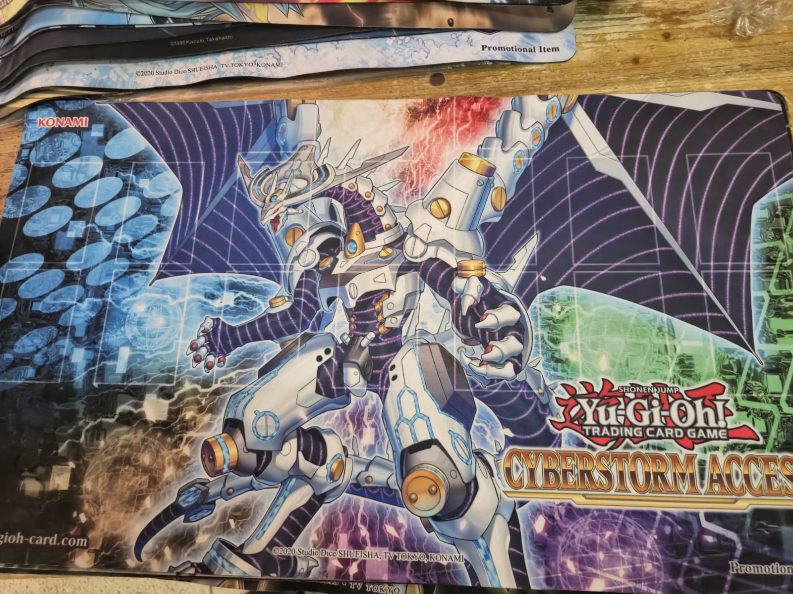 14-6 Yu-Gi-Oh! Playmat Cyberstorm Access - Imagen 1