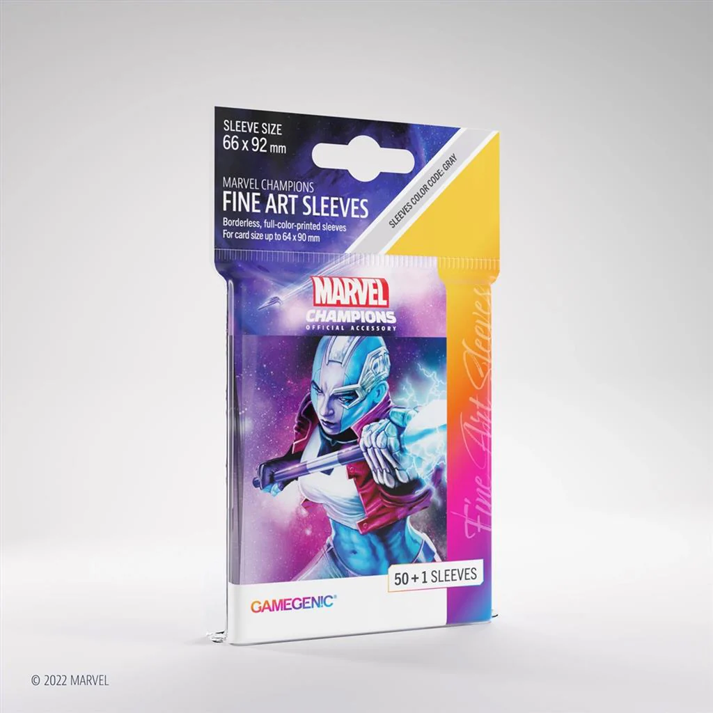 Accesorio - GG Marvel Champions FINE ART Sleeves Nebula
