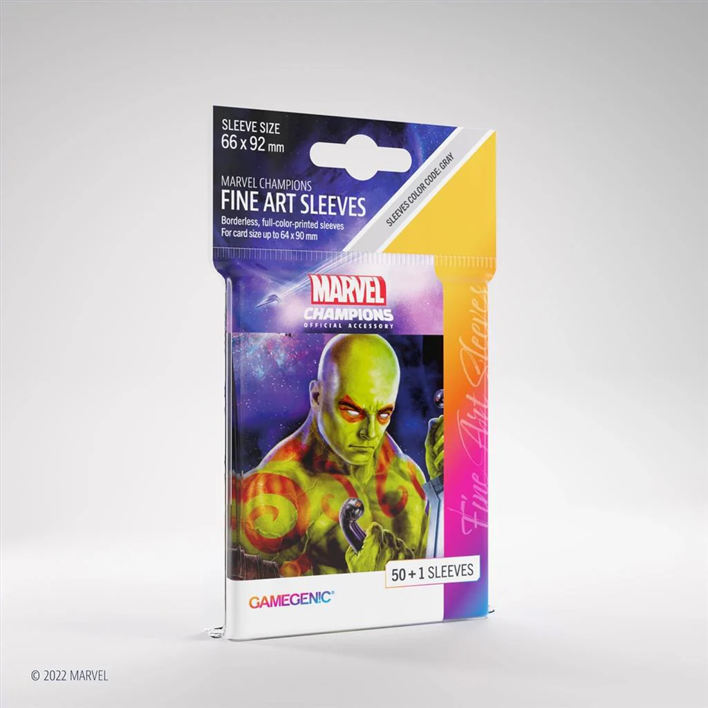 Accesorio - GG Marvel Champions FINE ART Sleeves Drax