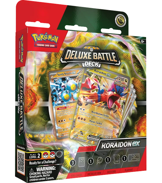 Pokemon TCG Koraidon ex Deluxe Battle Deck Español