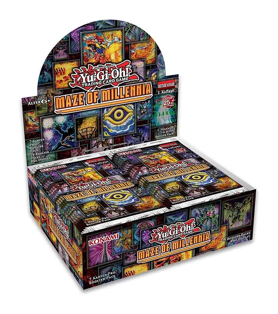 632 (3) Yu-Gi-Oh! Maze Of Millenia Booster Box INGLES - Imagen 1