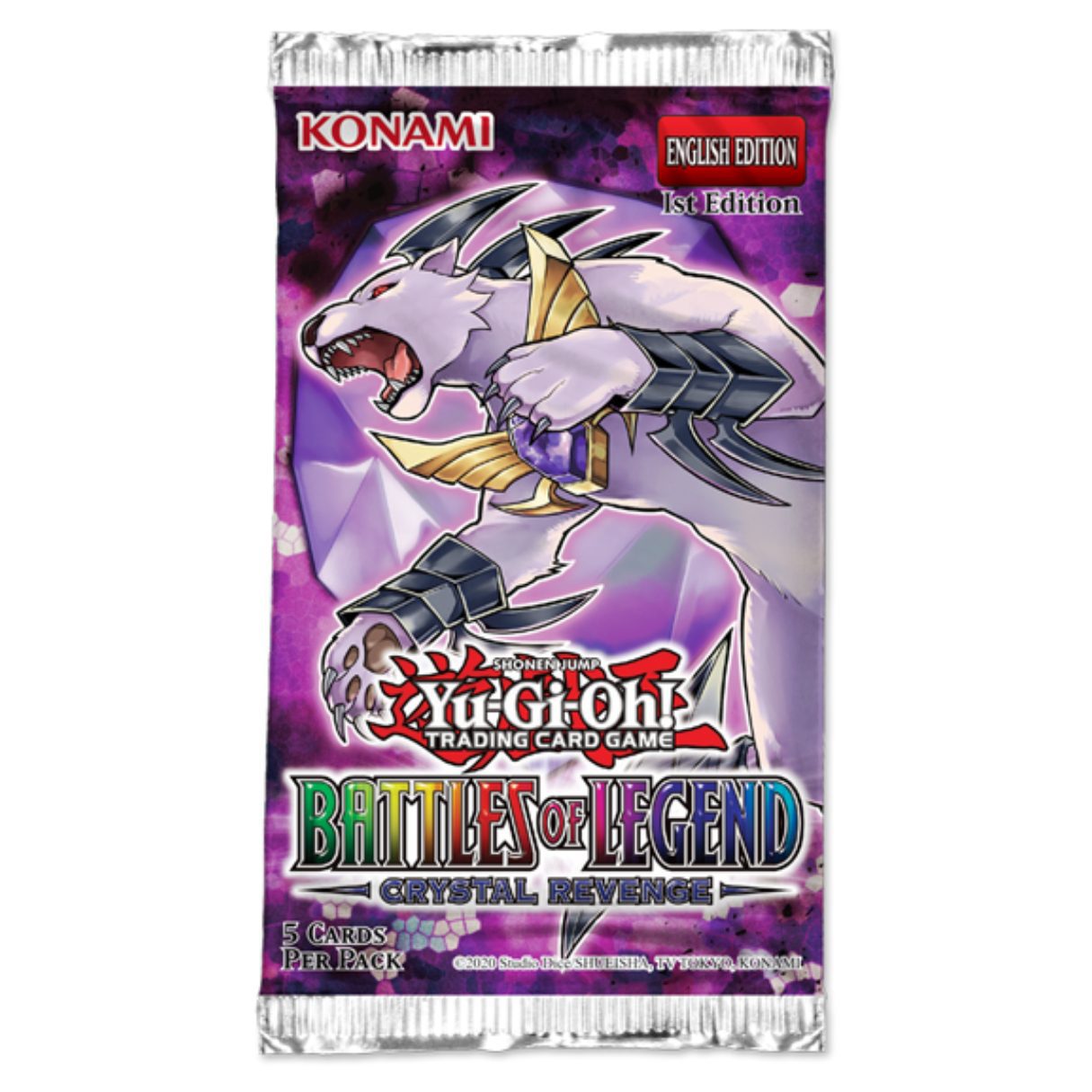 Yu-Gi-Oh! Battles of Legend Crystal Revenge Booster INGLES