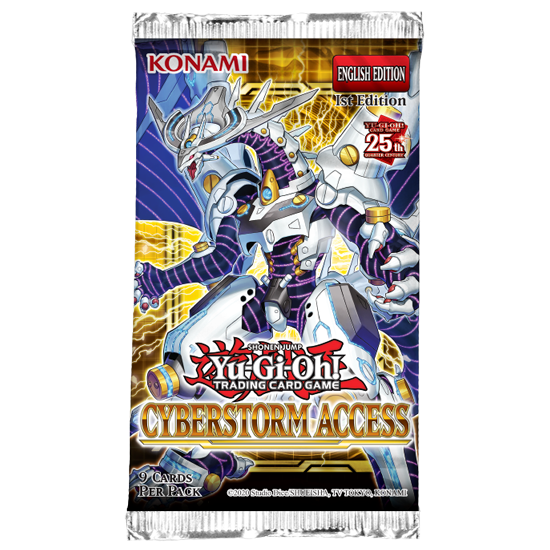 Yu-Gi-Oh! Acceso Cibertormenta Booster ESPAÑOL