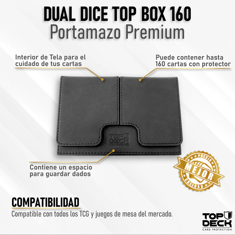 Accesorio - Dual Dice Top Box 160 Negro