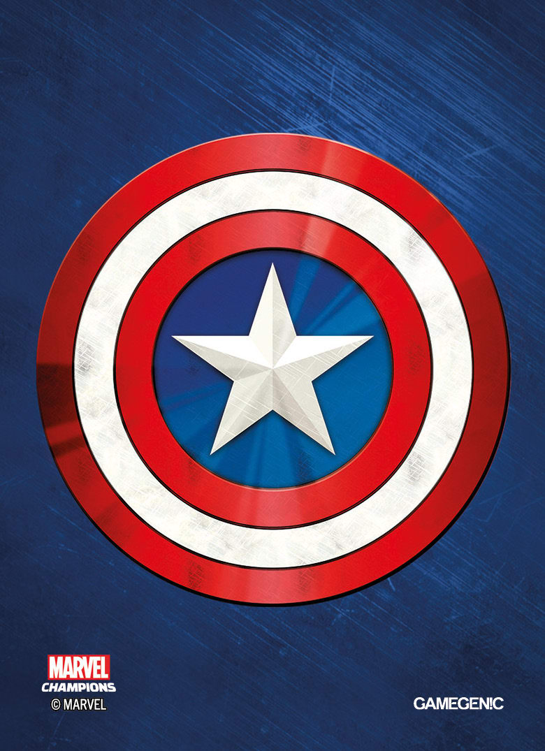 Accesorio - GG Art Sleeves Marvel Champions Captain America
