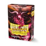 DRAGON SHIELD - SLEEVES JAPANESE SIZE MATTE DUAL (60) MAGENTA