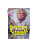 DRAGON SHIELD - SLEEVES JAPANESE SIZE MATTE DUAL (60) PINK DIAMOND