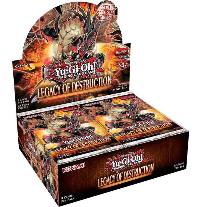 Yu-Gi-Oh! Legacy of Destruction Booster Box INGLES