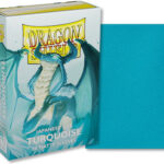 DRAGON SHIELD - SLEEVES JAPANESE SIZE MATTE DUAL (60) TURQUOSE