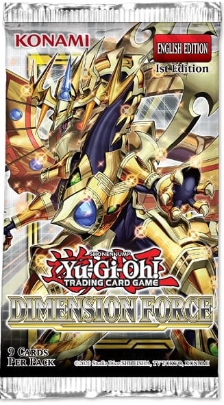 Yu-Gi-Oh! Dimension Force Booster INGLES