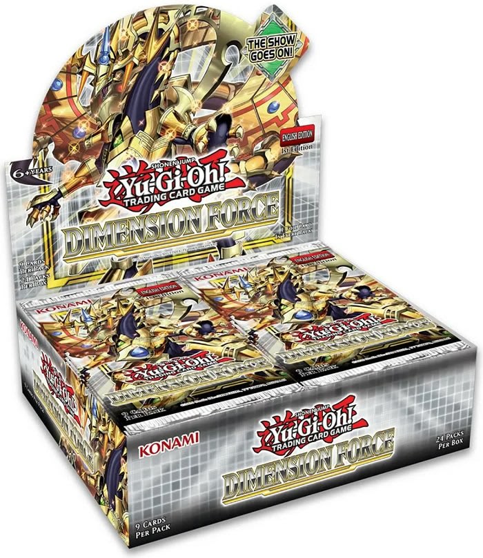 Yu-Gi-Oh! Dimension Force Booster Box INGLES