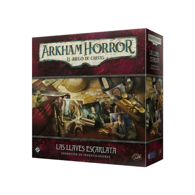 Arkham Horror LCG - Expansión Las Llaves Escarlata Expansión de Investigadores