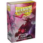 DRAGON SHIELD - SLEEVES JAPANESE SIZE MATTE DUAL (60) FURY