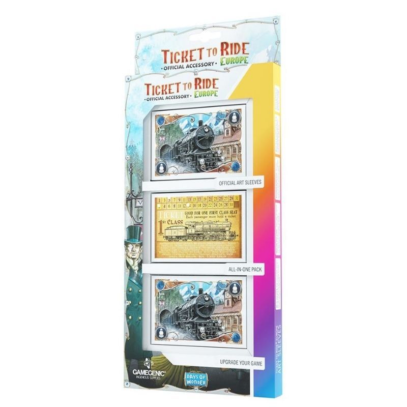 Accesorio - Aventureros al Tren Europa Art Sleeves