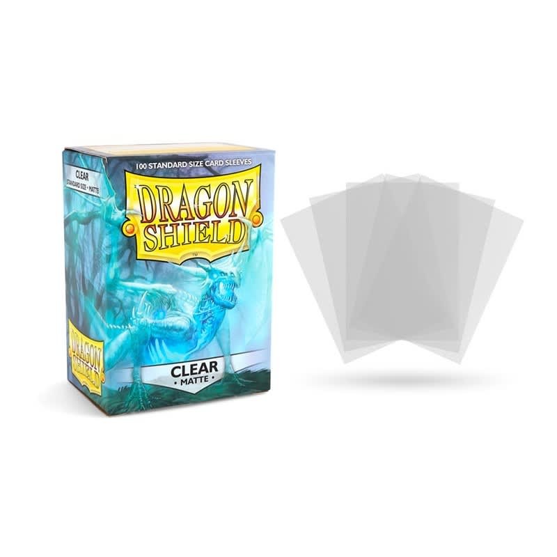 Accesorio - Dragon Shield Clear Matte 100 Sleeves