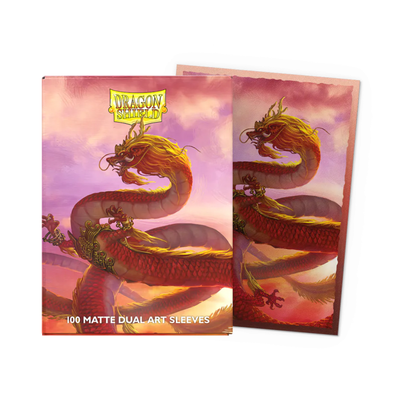 Accesorio - DRAGON SHIELD – MATTE DUAL ART SLEEVE – ‘WOOD DRAGON 2024’
