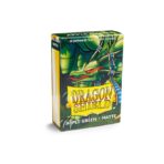 DRAGON SHIELD - SLEEVES JAPANESE SIZE MATTE (60) APPLE GREEN - Imagen 2