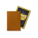 DRAGON SHIELD - SLEEVES JAPANESE SIZE MATTE (60) GOLD - Imagen 4