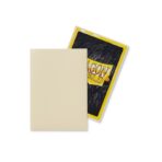 DRAGON SHIELD - SLEEVES JAPANESE SIZE MATTE (60) IVORY - Imagen 4