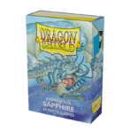 DRAGON SHIELD - SLEEVES JAPANESE SIZE MATTE (60) SAPHIRO - Imagen 3