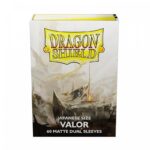 DRAGON SHIELD - SLEEVES JAPANESE SIZE MATTE DUAL (60) VALOR