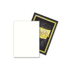 DRAGON SHIELD - SLEEVES JAPANESE SIZE MATTE DUAL (60) SNOW - Imagen 3