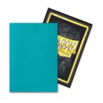 DRAGON SHIELD - SLEEVES JAPANESE SIZE MATTE DUAL (60) GLACIER - Imagen 2
