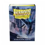 DRAGON SHIELD - SLEEVES JAPANESE SIZE MATTE DUAL (60) WISDOM