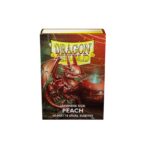 DRAGON SHIELD - SLEEVES JAPANESE SIZE MATTE DUAL (60) PEACH