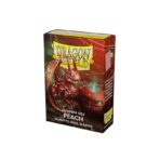 DRAGON SHIELD - SLEEVES JAPANESE SIZE MATTE DUAL (60) PEACH - Imagen 3