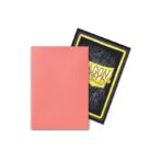 DRAGON SHIELD - SLEEVES JAPANESE SIZE MATTE DUAL (60) PEACH - Imagen 4