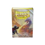 DRAGON SHIELD - SLEEVES JAPANESE SIZE MATTE DUAL (60) LIGHTNING