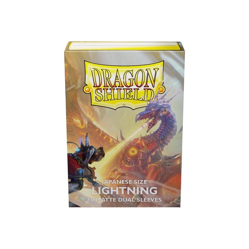 Accesorio - DRAGON SHIELD – SLEEVES JAPANESE SIZE MATTE DUAL (60) LIGHTNING