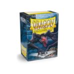 DRAGON SHIELD - SLEEVES STANDARD SIZE MATTE (100) BLACK - Imagen 2