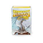 DRAGON SHIELD - SLEEVES STANDARD SIZE MATTE (100) SILVER