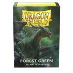 DRAGON SHIELD - SLEEVES STANDARD SIZE MATTE (100) GOREST GREEN