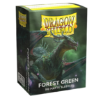DRAGON SHIELD - SLEEVES STANDARD SIZE MATTE (100) GOREST GREEN - Imagen 2