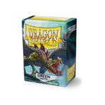 DRAGON SHIELD - SLEEVES STANDARD SIZE MATTE (100) GREEN - Imagen 3