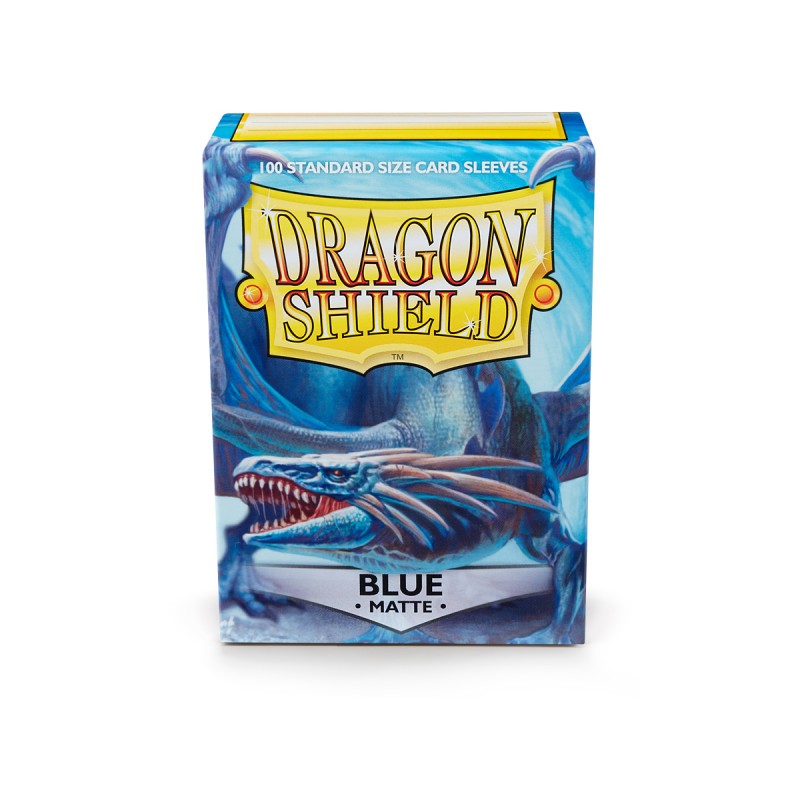 Accesorio - DRAGON SHIELD – SLEEVES STANDARD SIZE MATTE (100) BLUE