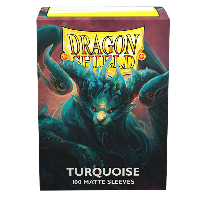 Accesorio - DRAGON SHIELD – SLEEVES STANDARD SIZE MATTE (100) TURQUOISE