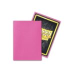 DRAGON SHIELD - SLEEVES JAPANESE SIZE MATTE DUAL (60) PINK DIAMOND - Imagen 2