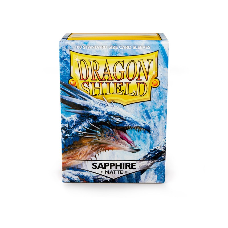 Accesorio - DRAGON SHIELD – SLEEVES STANDARD SIZE MATTE (100) SAPPHIRE