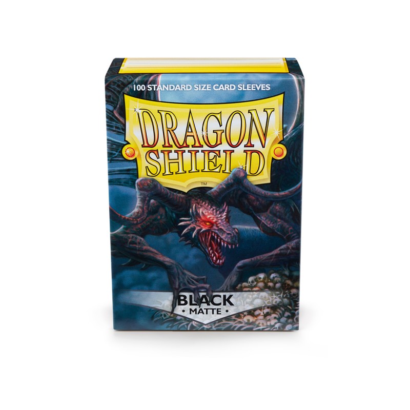 Accesorio - DRAGON SHIELD – SLEEVES STANDARD SIZE MATTE (100) BLACK