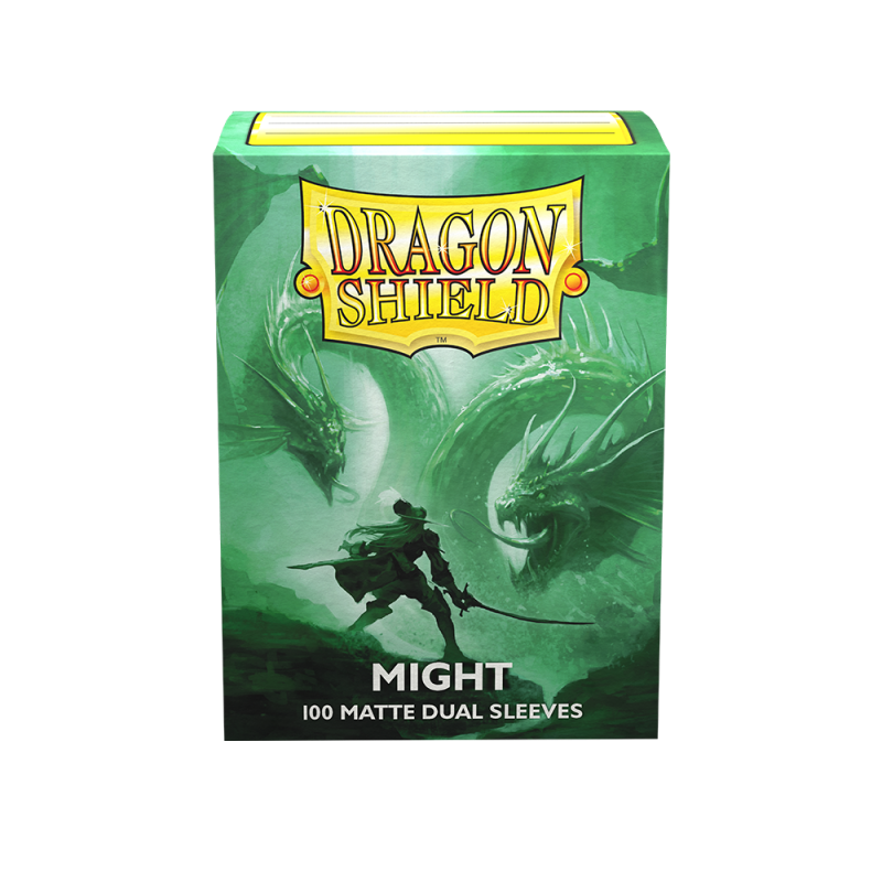 Accesorio - DRAGON SHIELD – SLEEVES STANDARD SIZE MATTE DUAL (100) MIGHT