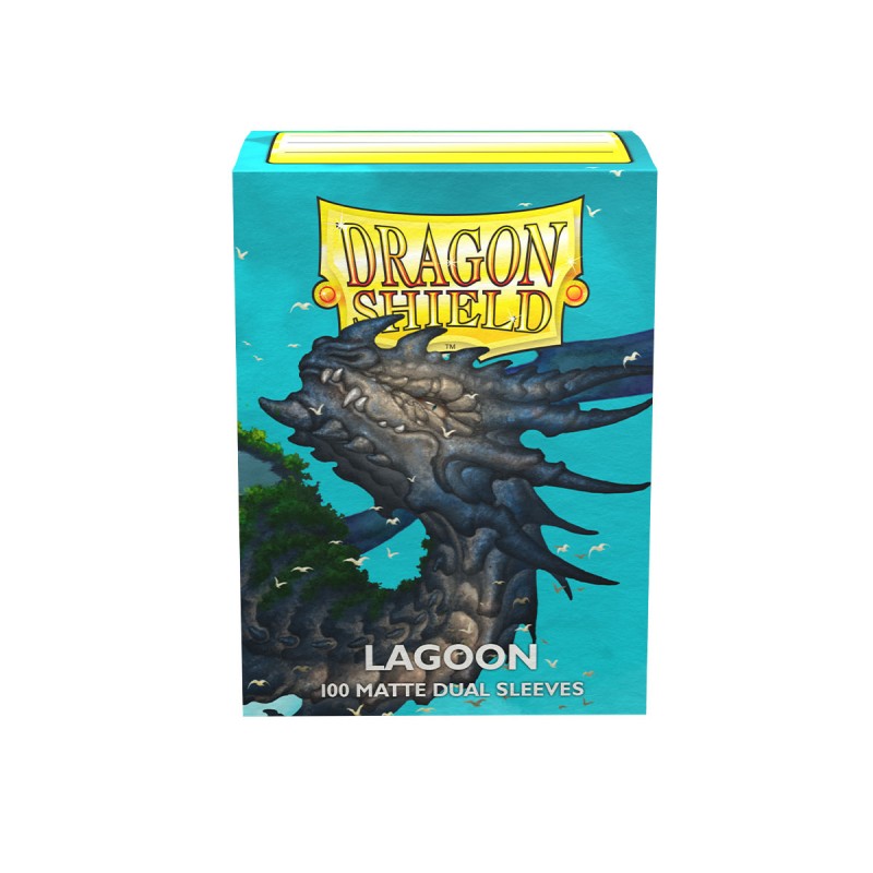 Accesorio - DRAGON SHIELD – SLEEVES STANDARD SIZE MATTE DUAL (100) LAGOON