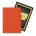 DRAGON SHIELD - SLEEVES STANDARD SIZE MATTE DUAL (100) EMBER (copia) - Imagen 4